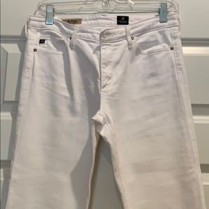 Ladies white jeans